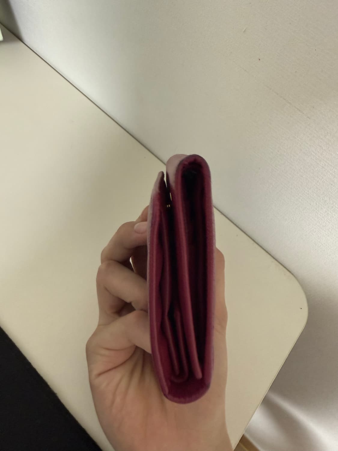 프라다 사파이어 정품 3단지갑 상품이미지7