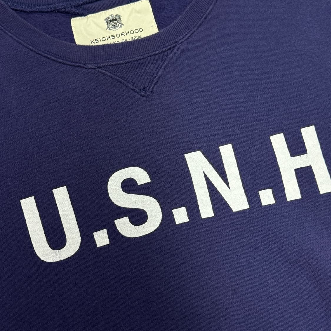 네이버후드 빈티지 밀리터리 스웻 맨투맨 L 상품이미지4