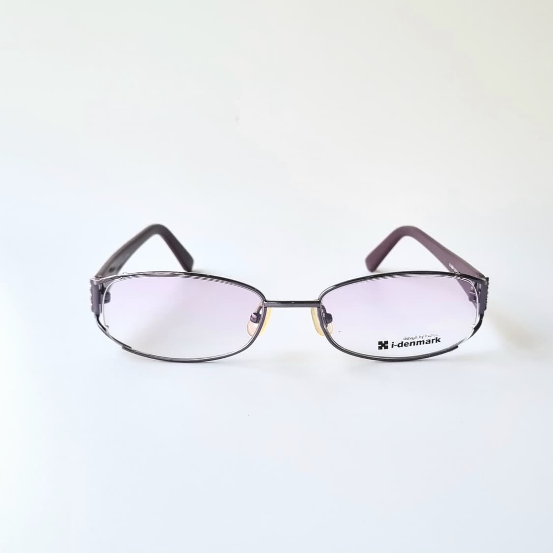 데드스탁  빈티지 퍼플 옆반무테 포인트 안경테 284 상품이미지3