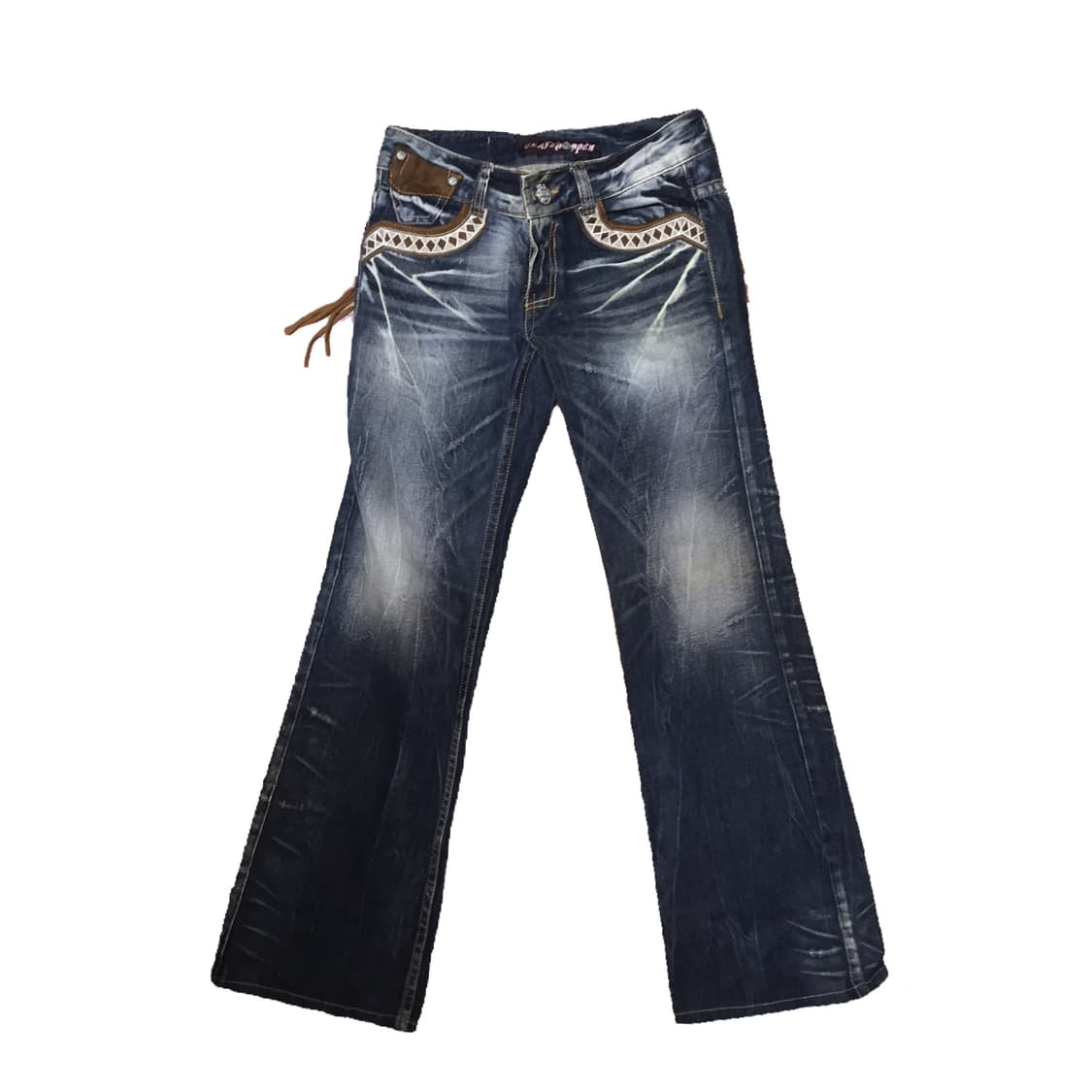 Vintage washed denim pants 상품이미지1