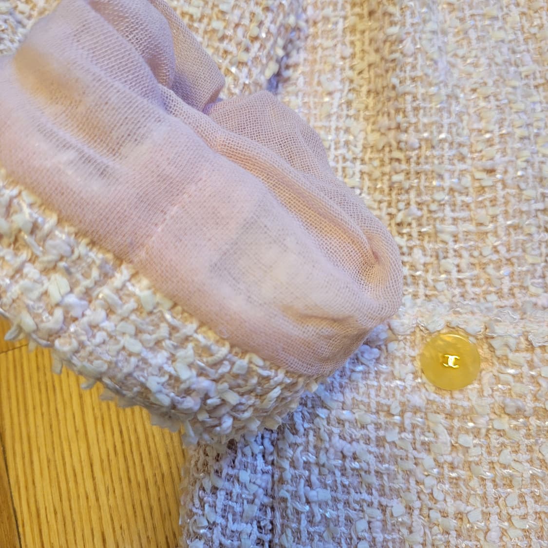 정품 CHANEL 샤넬 자켓 38사이즈 상품이미지5