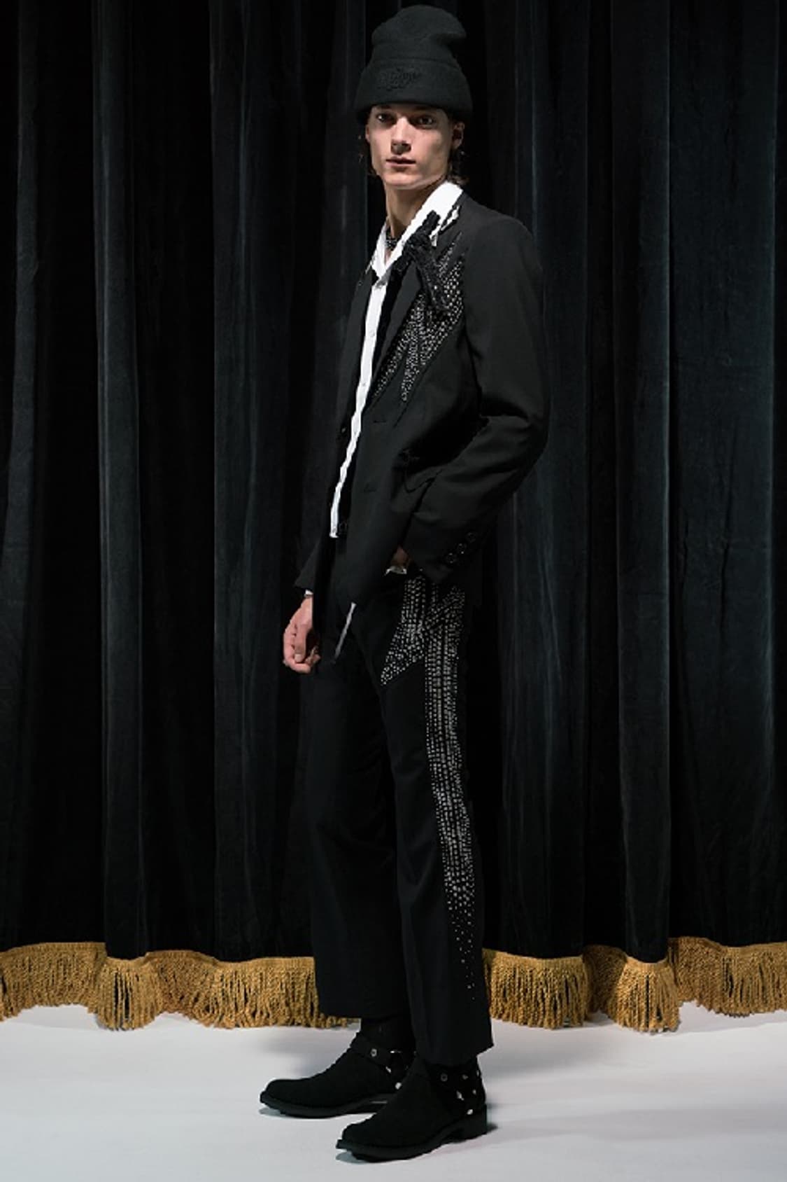 솔로이스트 18ss 라이트닝 스터드 팬츠 상품이미지3