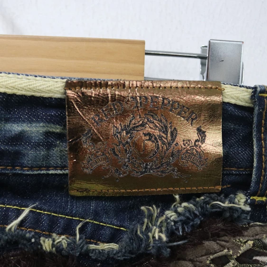 RED PEPPER 포켓 자수 데님 팬츠 67494 상품이미지8