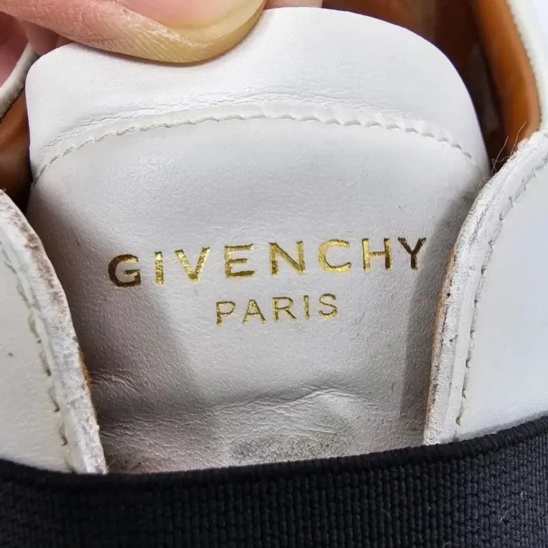 지방시 화이트 블랙 밴드 슬립온 스니커즈 42 (270) 상품이미지10