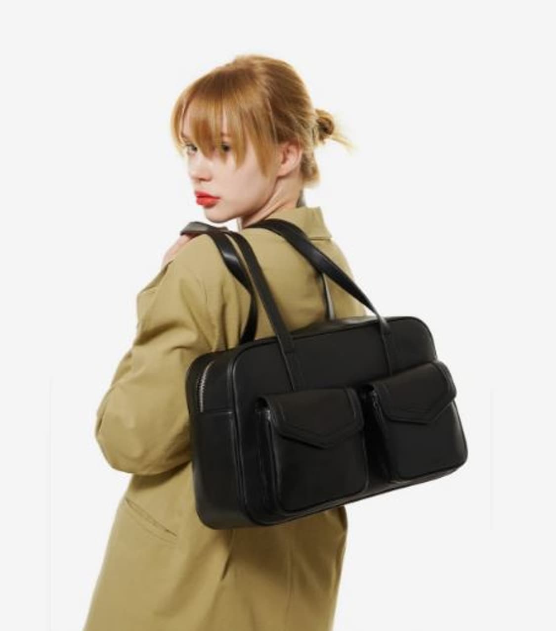 빈티지 TUO NIEL BAG_BLACK 상품이미지2