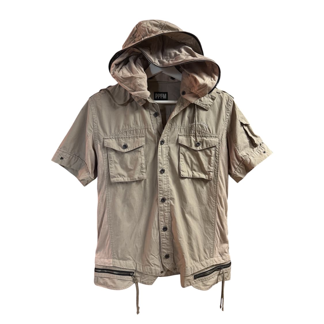 Ppfm 더블 후드 셔츠 상품이미지1