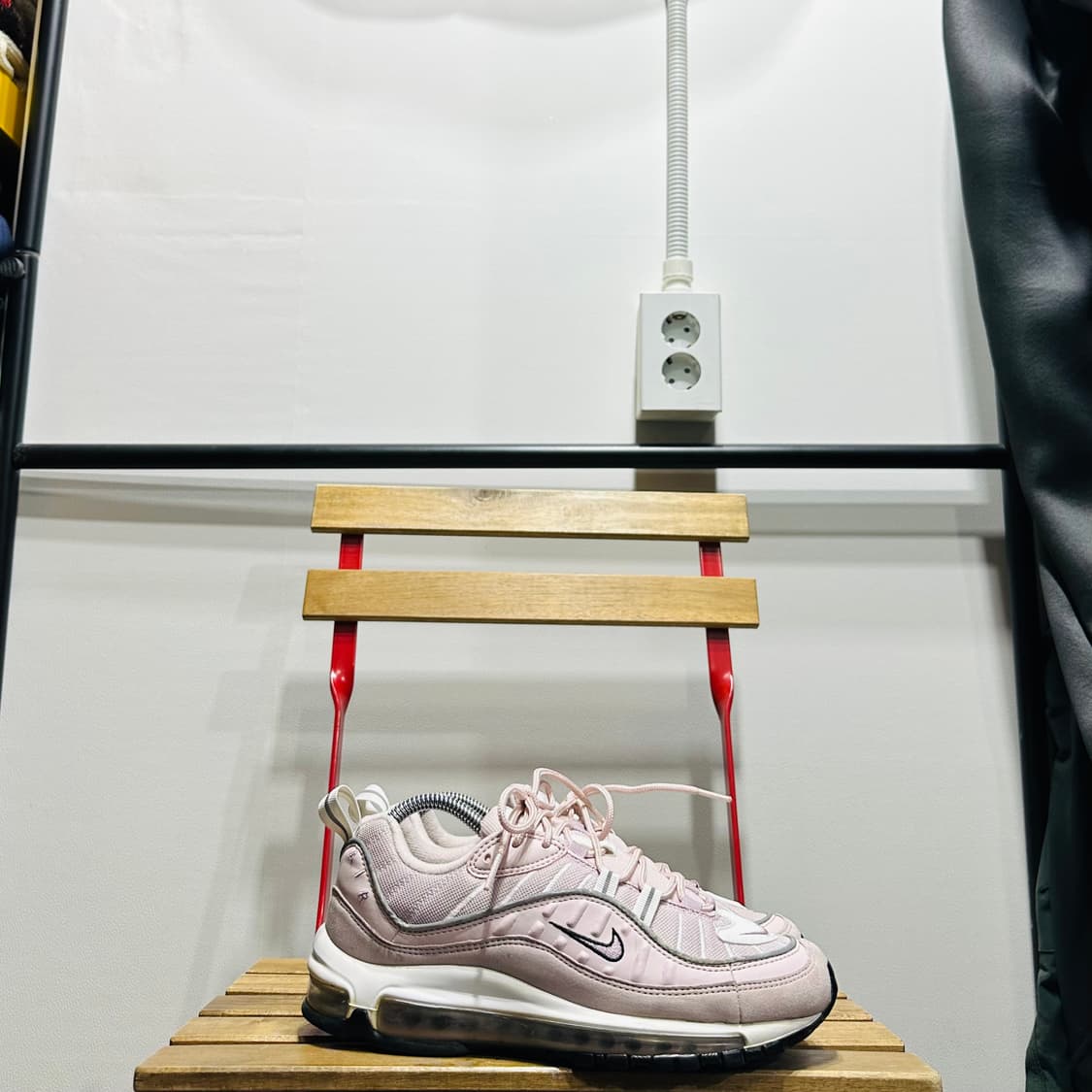 260) 나이키 운동화 남성 남자 신발 에어맥스 98 핑크 상품이미지1