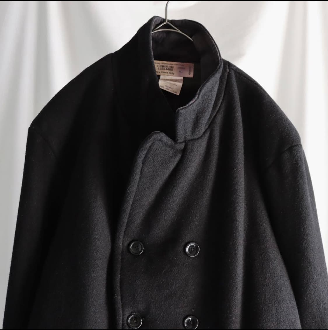 00s black double breasted coat 상품이미지3