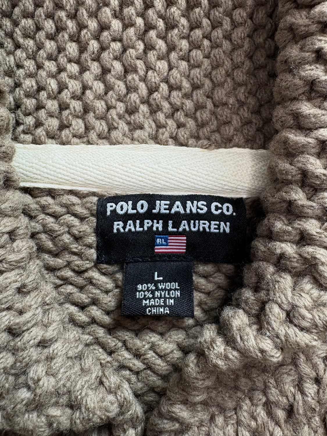 폴로 스타앤스트립스 성조기로고 코휘찬 해비울 자켓 2454 상품이미지4