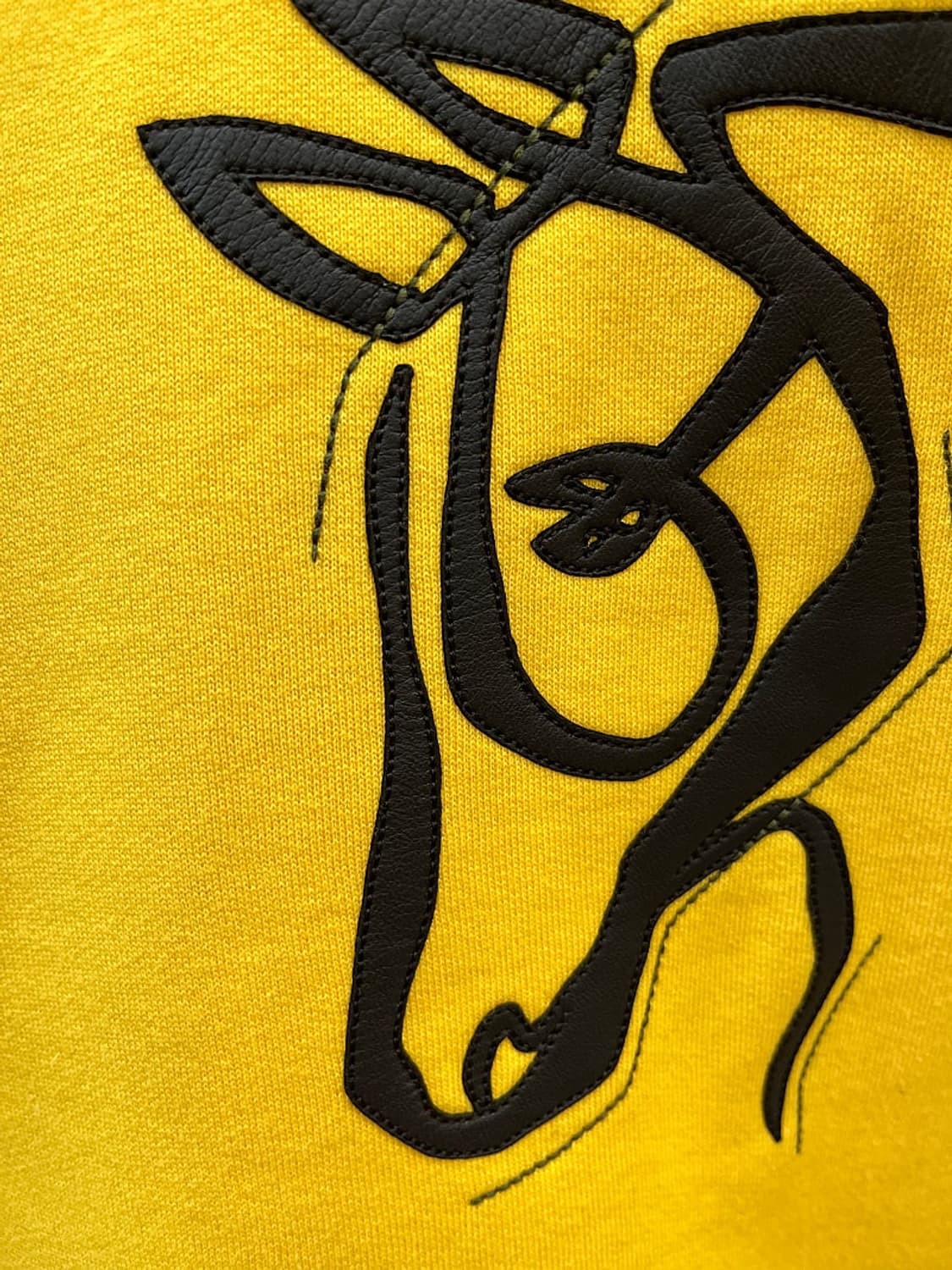 100-105) 에르메스 신형 홀스레더 후드티  상품이미지5