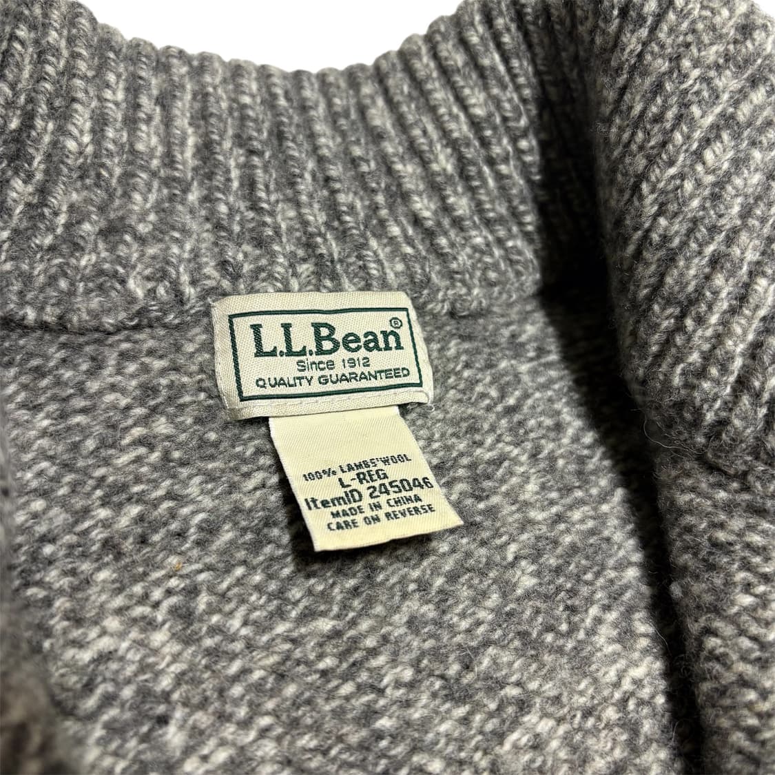 엘엘빈 니트 집업 상품이미지3