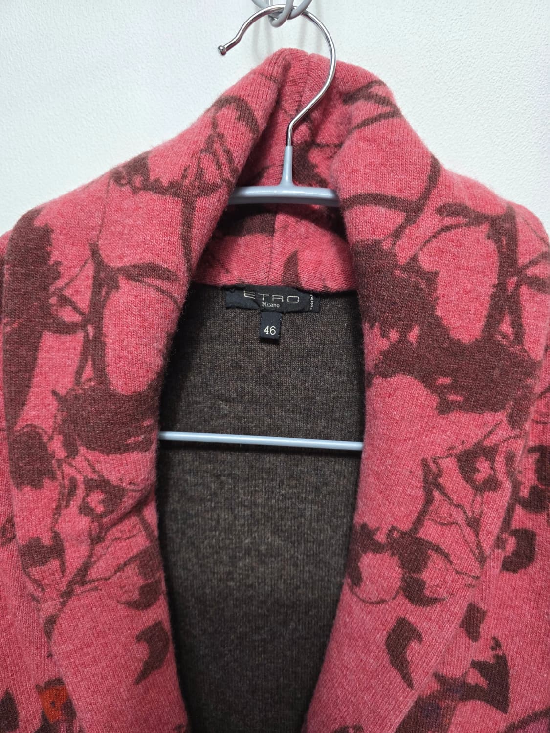 에트로 플라워 패턴 가디건 46사이즈 상품이미지1