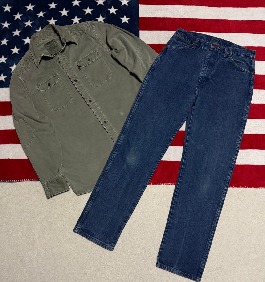 리바이스 밀리터리 헤비 코튼셔츠 Levi’s Vintage Shirt 상품이미지10