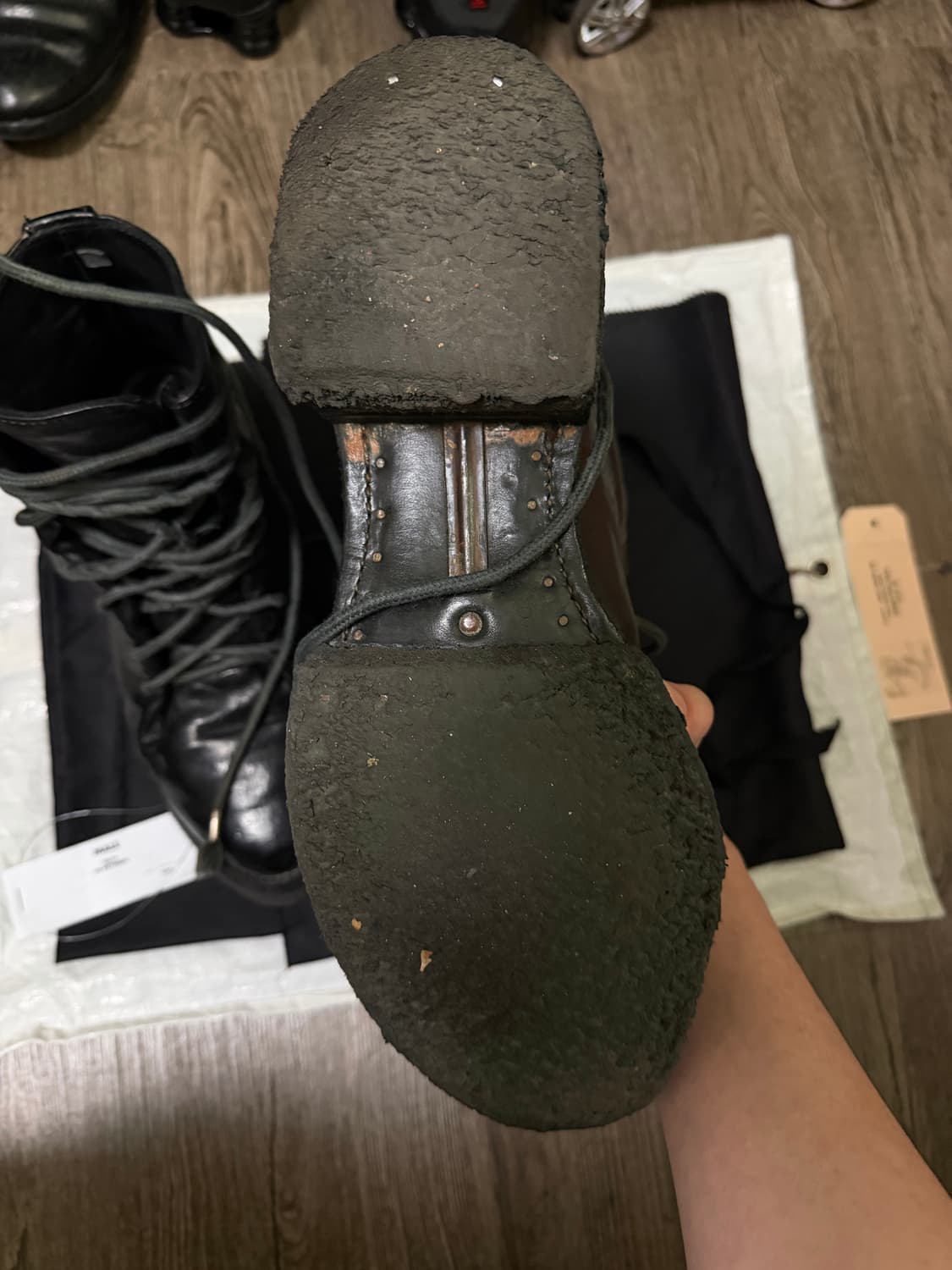 [8]carol christian poell combat boots 상품이미지6