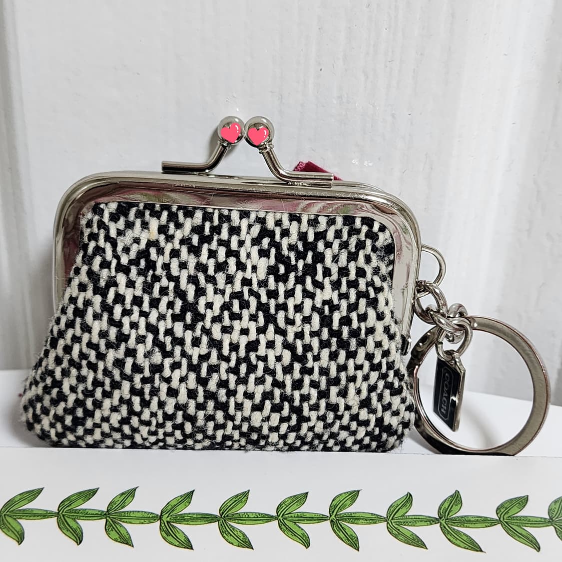 ##한정판)코치 미니 키스락 동전지갑 상품이미지4