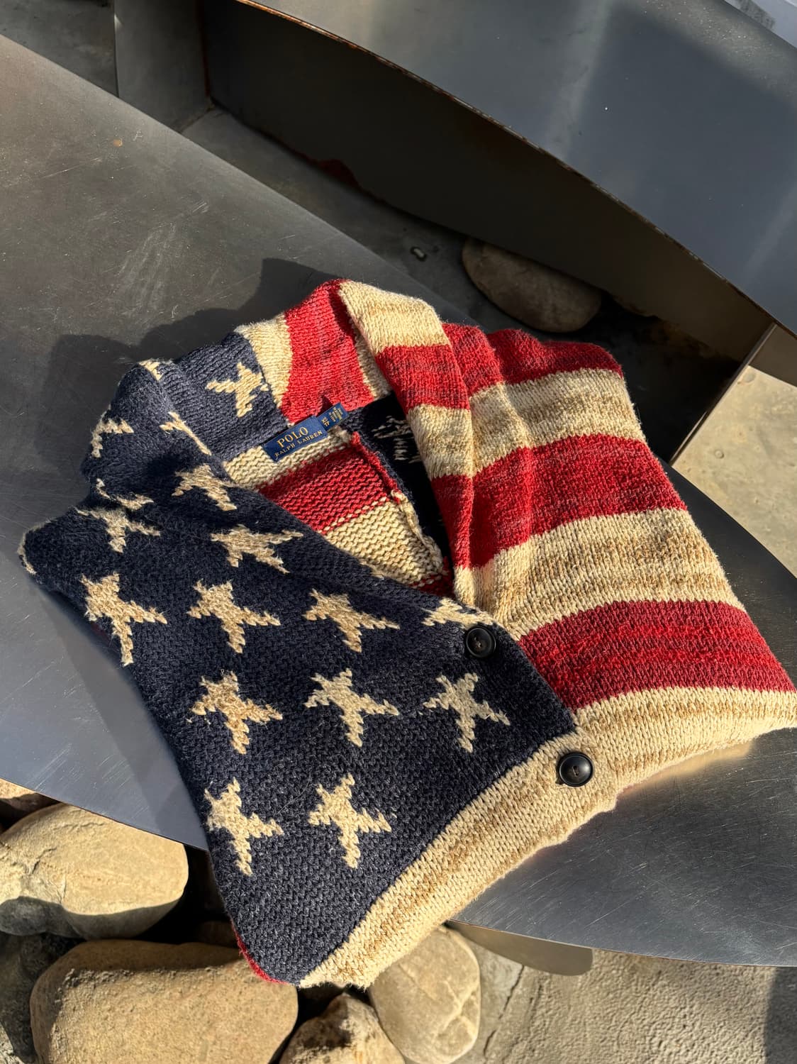 Polo Ralph Lauren 성조기 니트 가디건 상품이미지2