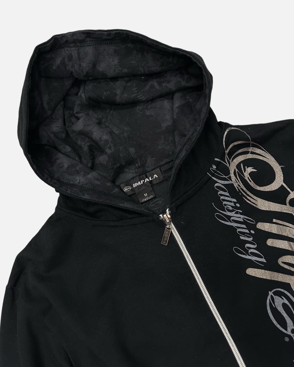 IMPALA punk lettering hood zip-up 상품이미지3
