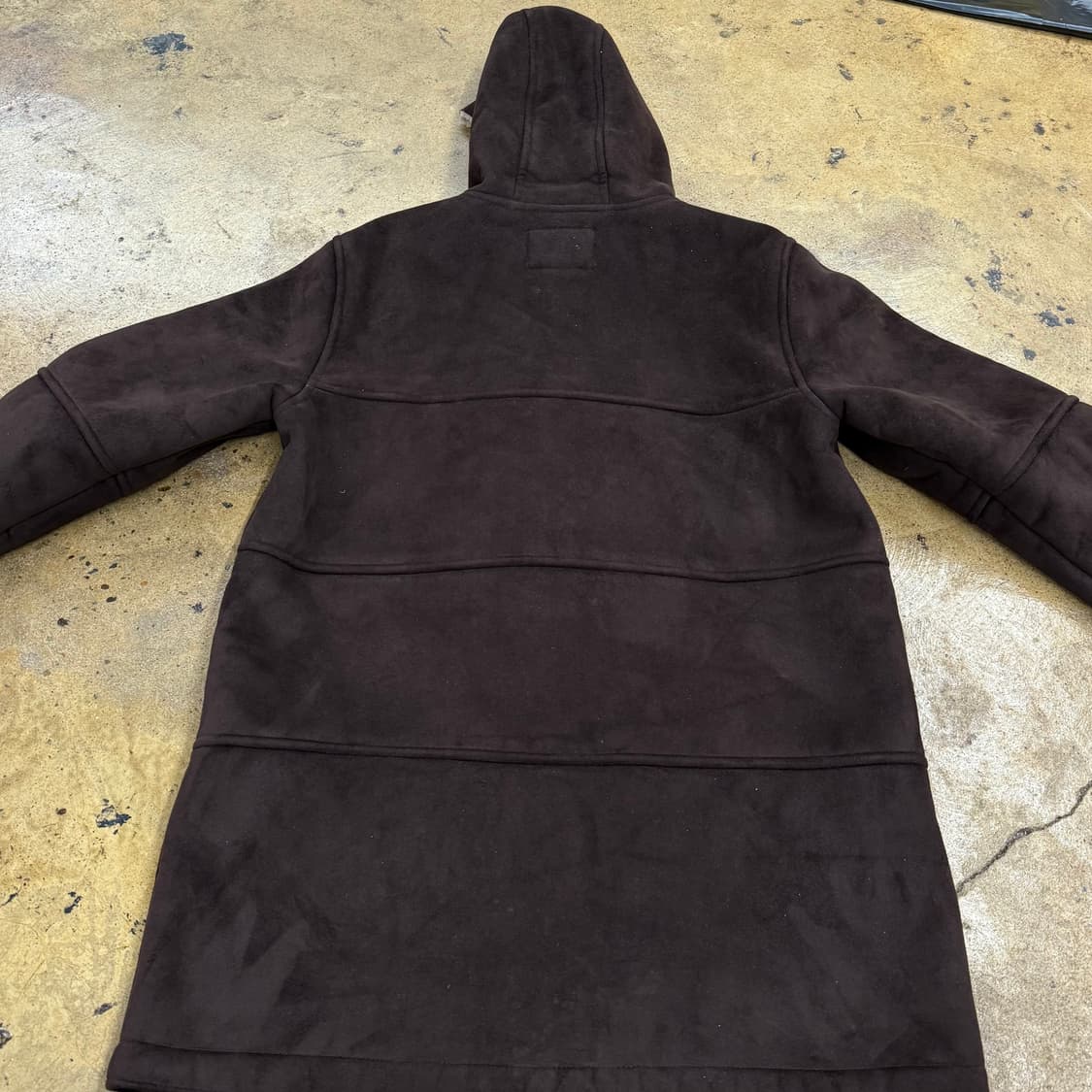 폴로 랄프로렌 초코 브라운 양털 더플 떡볶이 코트 상품이미지4