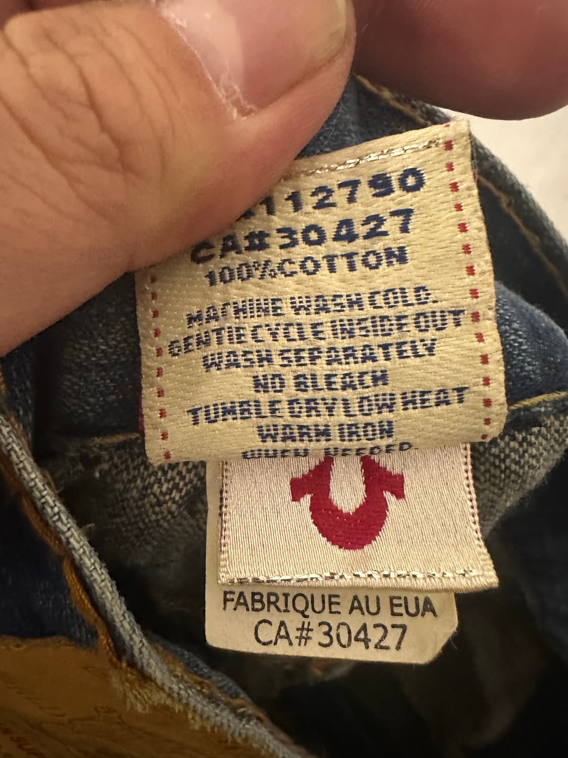 36)트루릴리젼 부츠컷 팬츠 상품이미지5