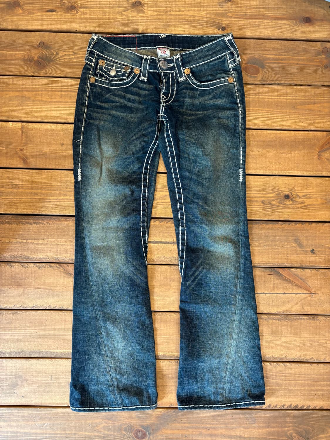 트루릴리젼 워싱 데님 팬츠 상품이미지6