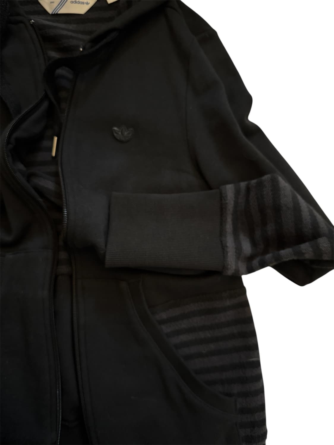 Adidas slim fit striped zip-up 상품이미지6