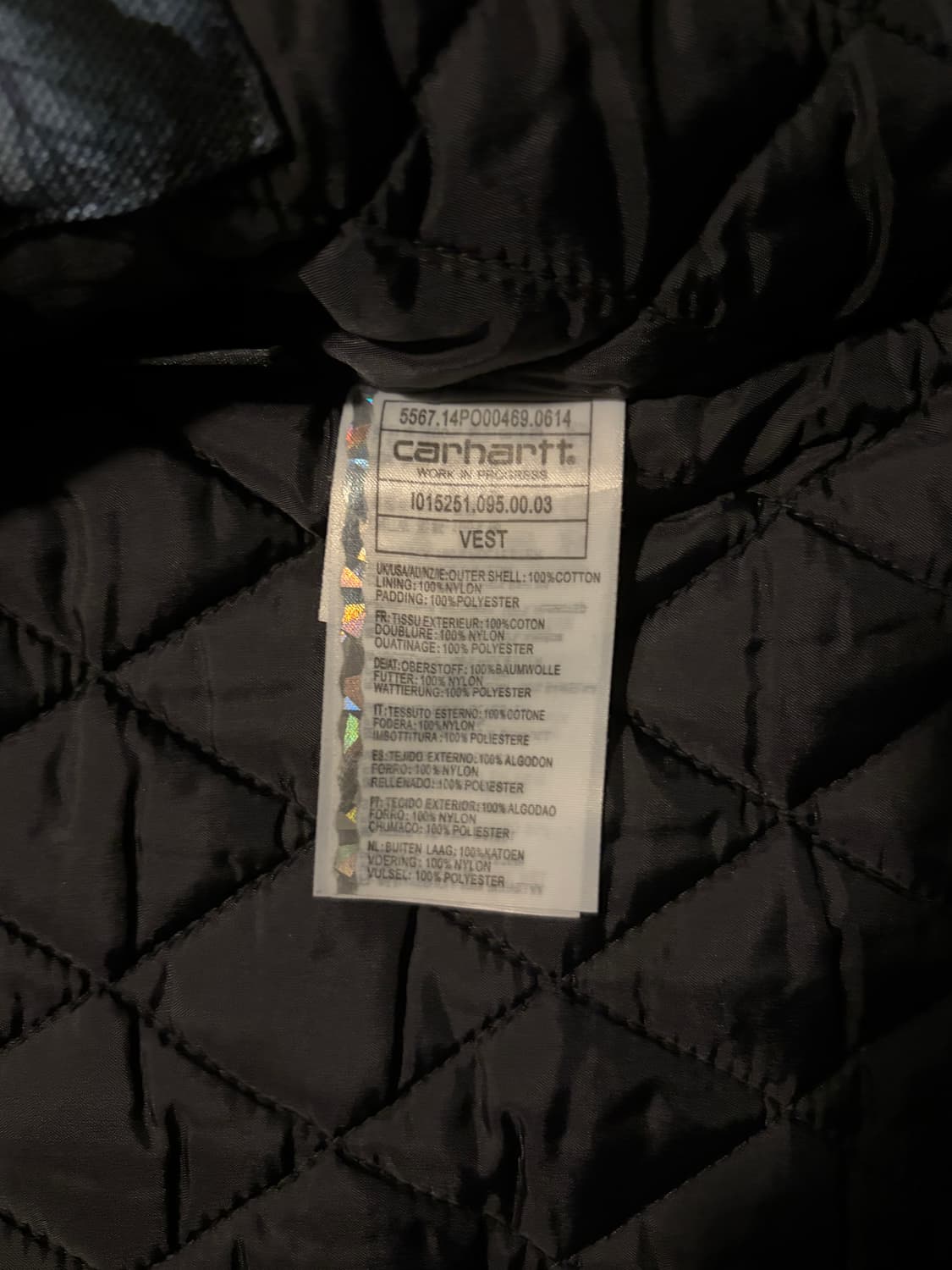 칼하트 WIP 플로라 베스트 S 상품이미지5