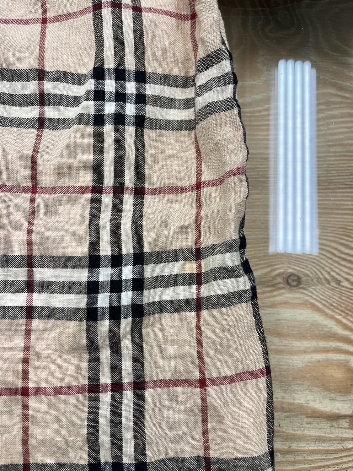 버버리 OG 노바 체크 린넨 셔츠 상품이미지8