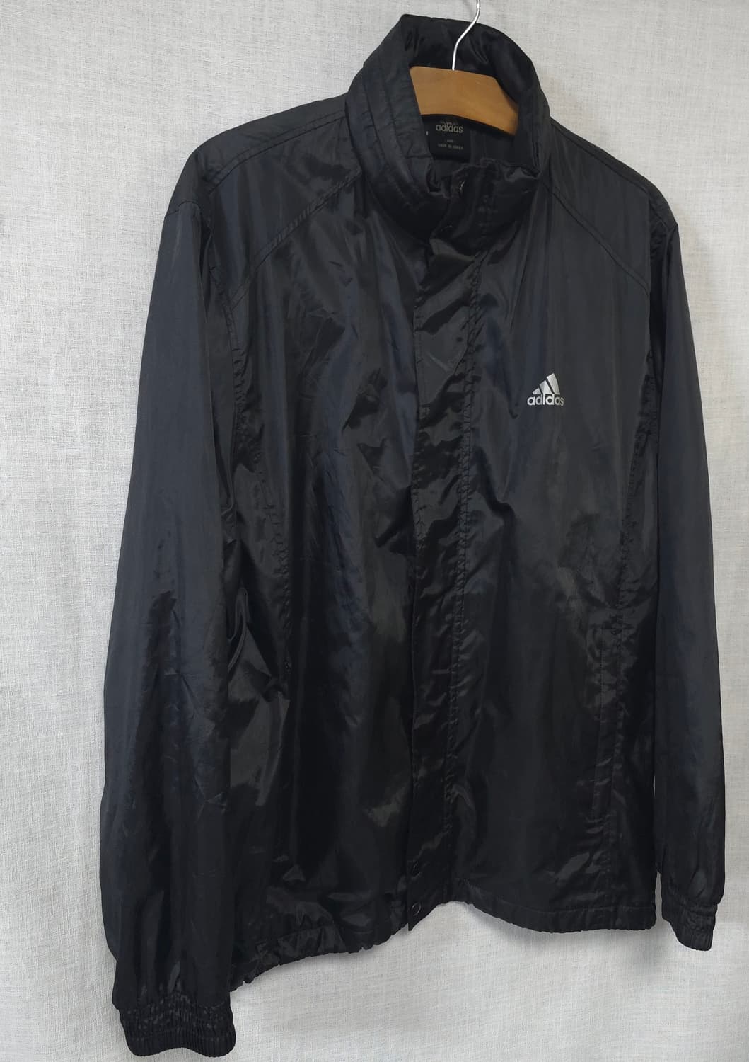 아디다스 정품 봄가을 런닝 바람막이 자켓 점퍼 105 야상 상품이미지3