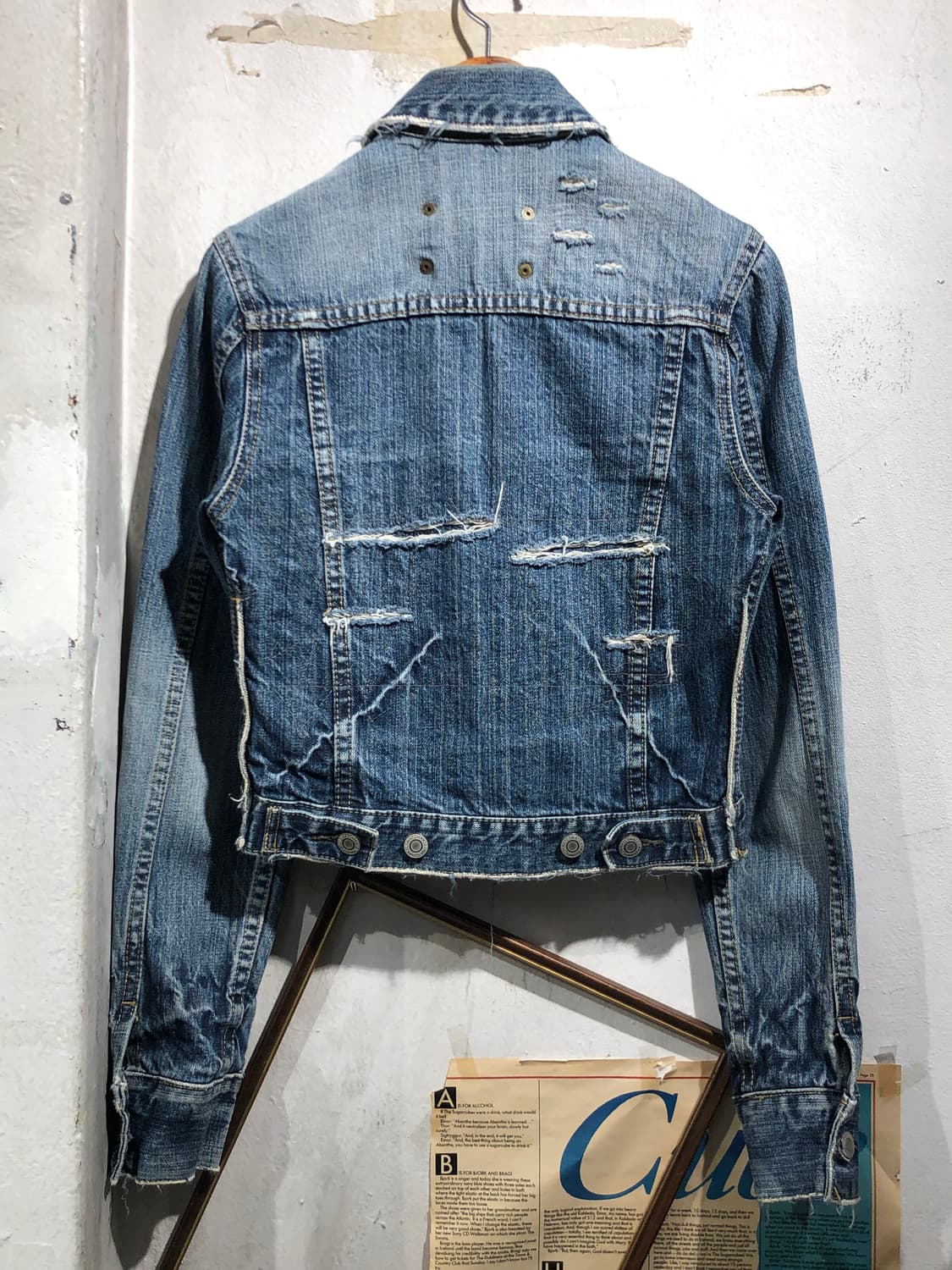 [2841] Kiliwatch blue denim crop jacket 상품이미지5