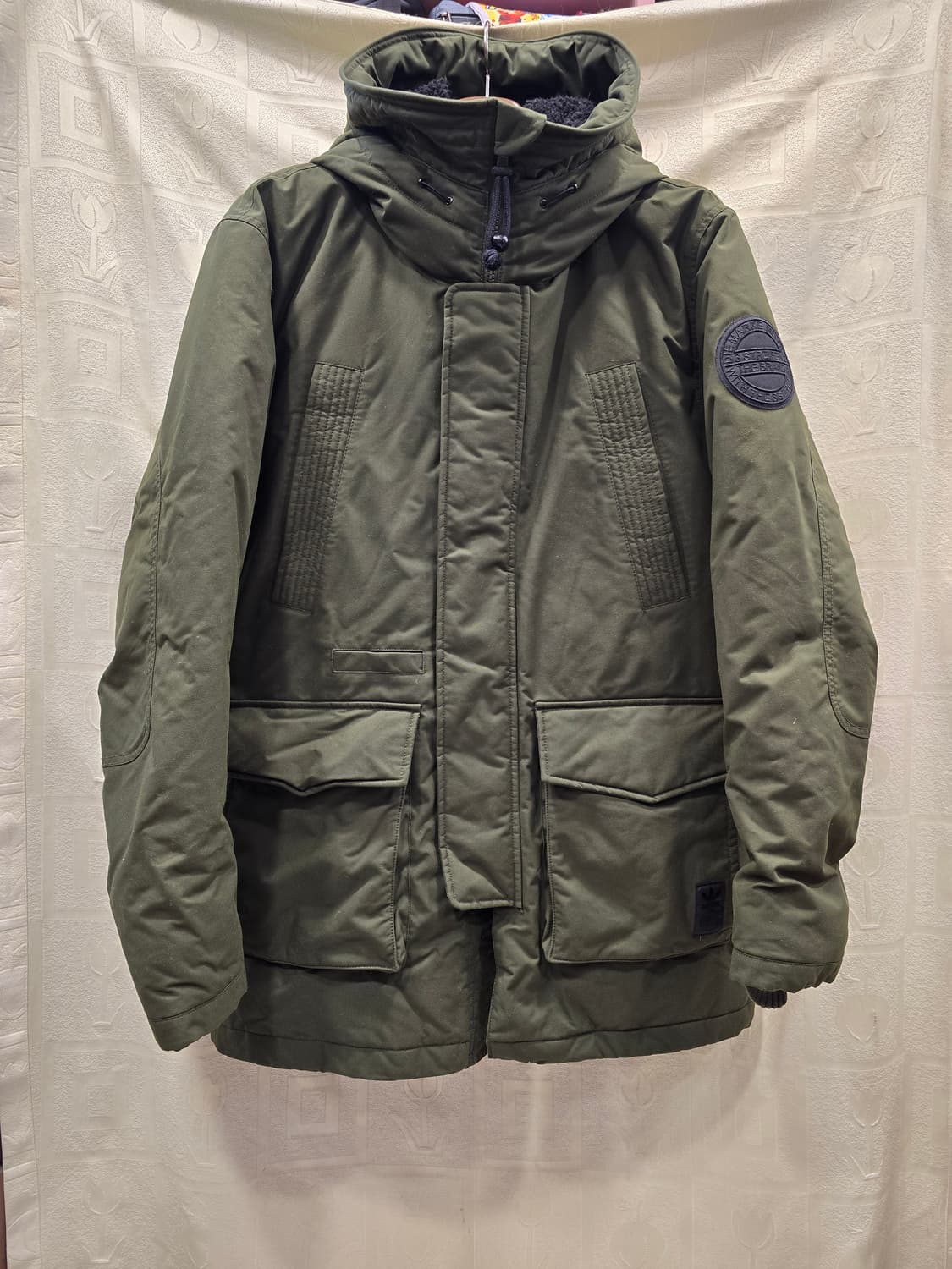 아디다스 헤비 덕다운 파카 패딩 야상 090 상품이미지1