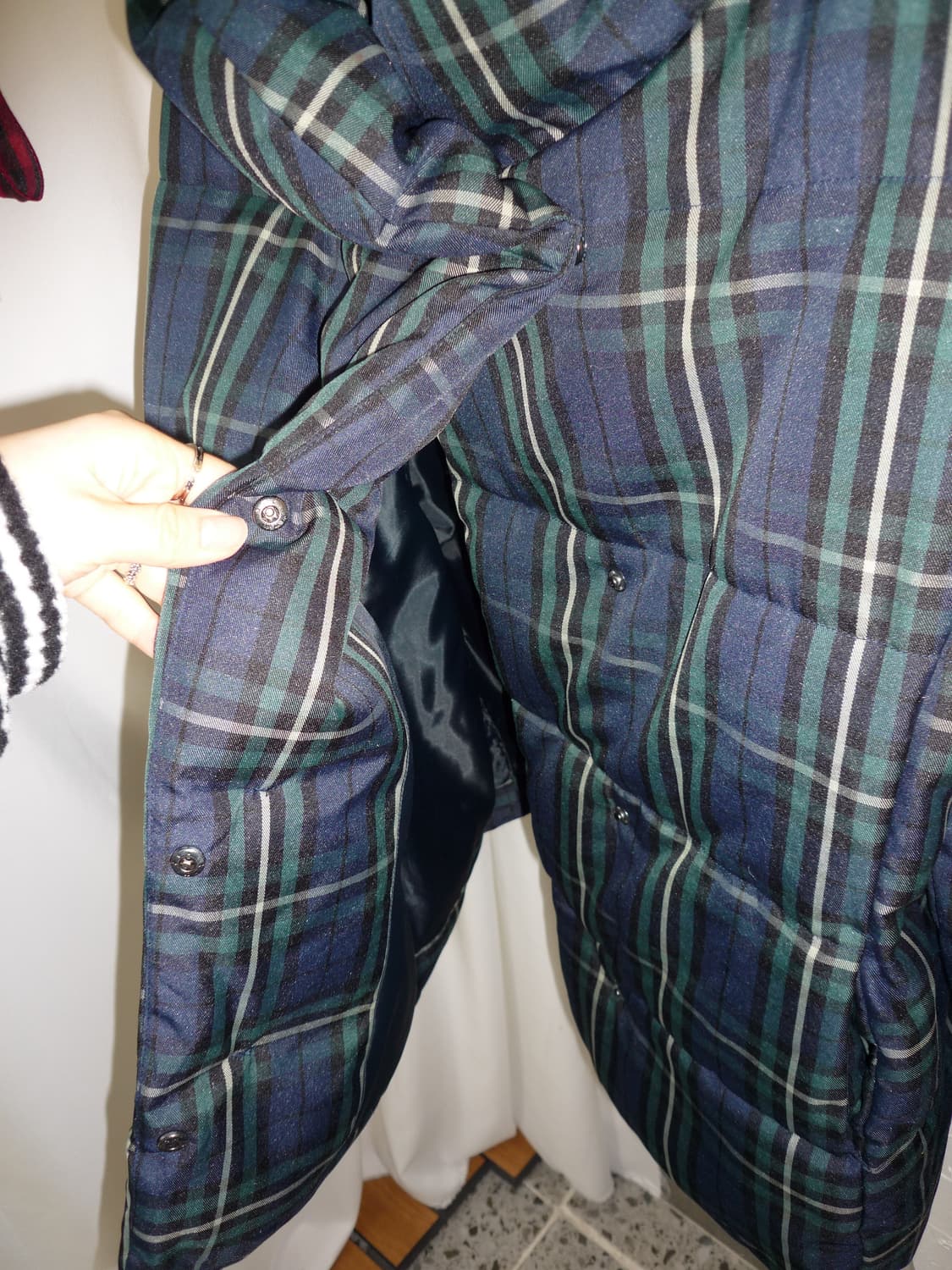 forest check puffer 상품이미지7