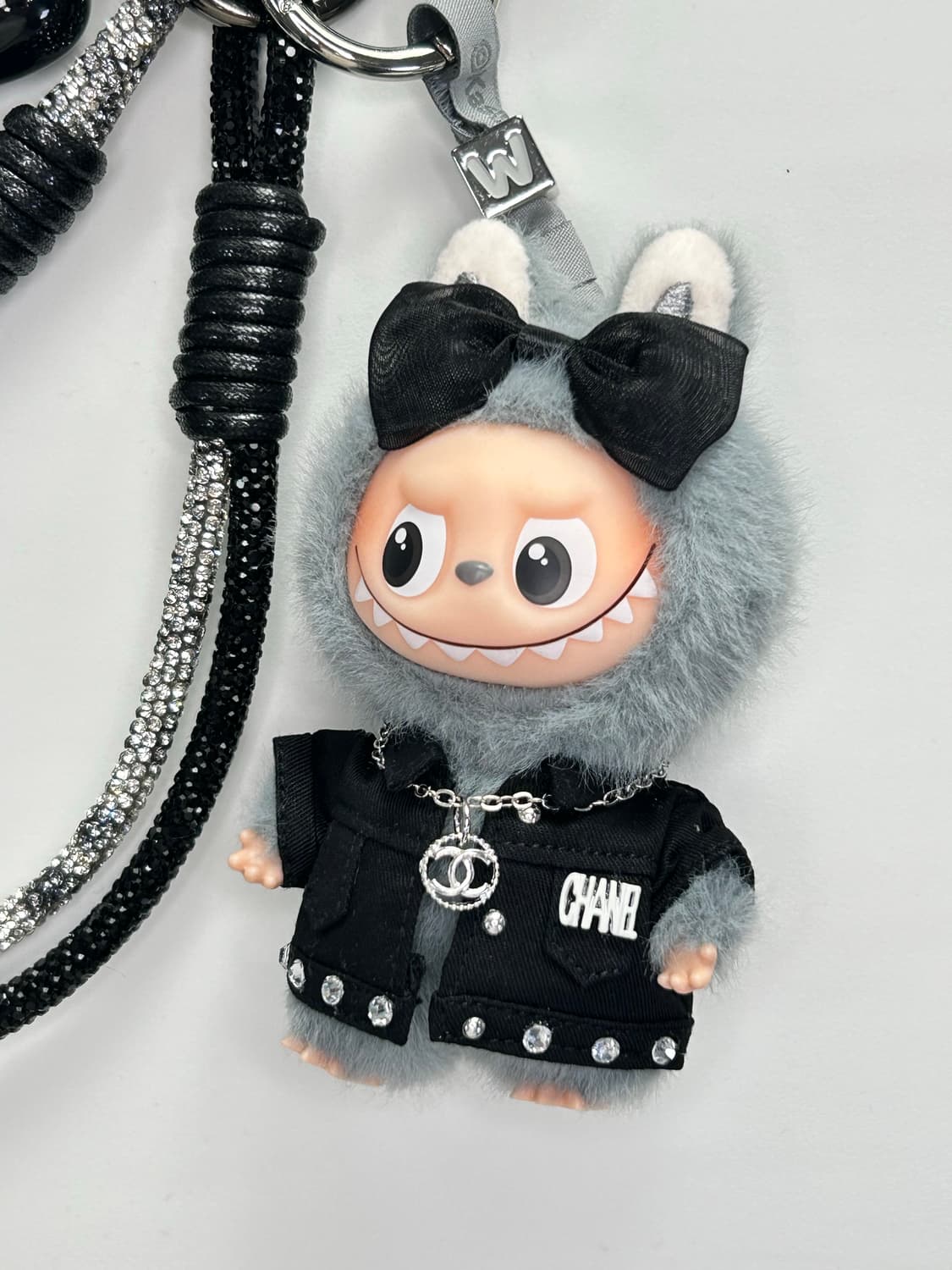 🐰미니라부부 내 마음속 비밀번호”W”커스텀키링 상품이미지3