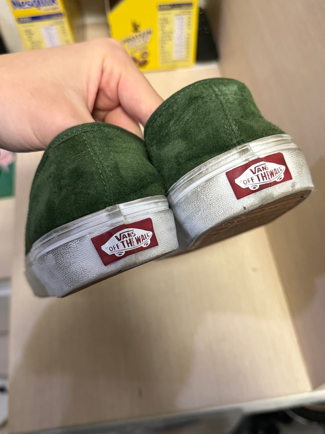 [265] 반스 어센틱 (피그 스웨이드) 더글라스 그린 상품이미지4