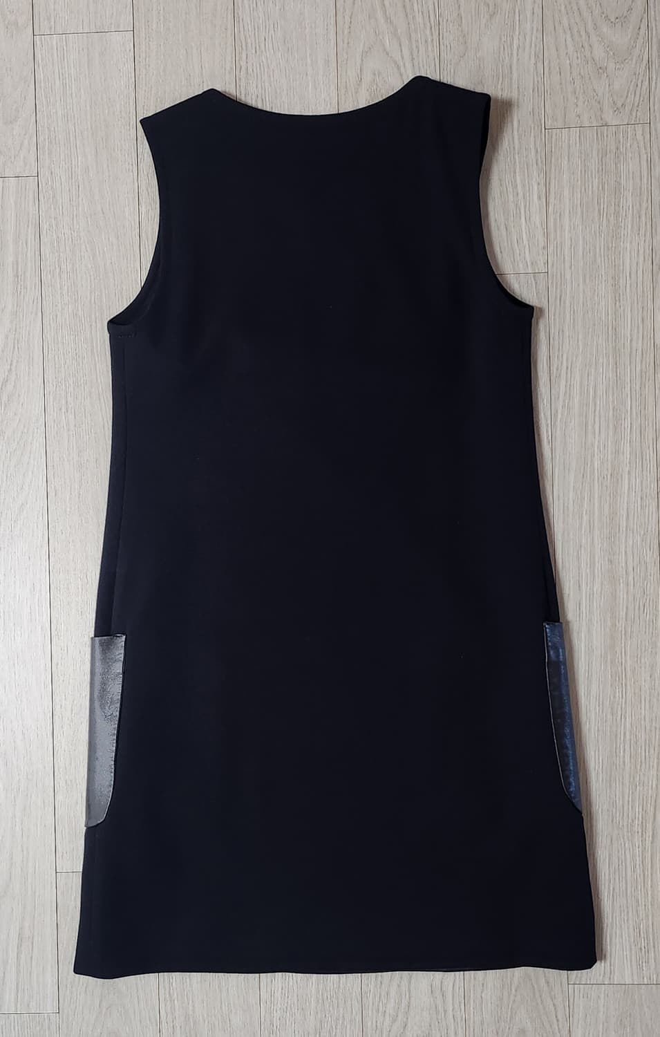 산드로 주머니 가죽 배색  원피스●표기사이즈 1 (s 55)
  상품이미지3