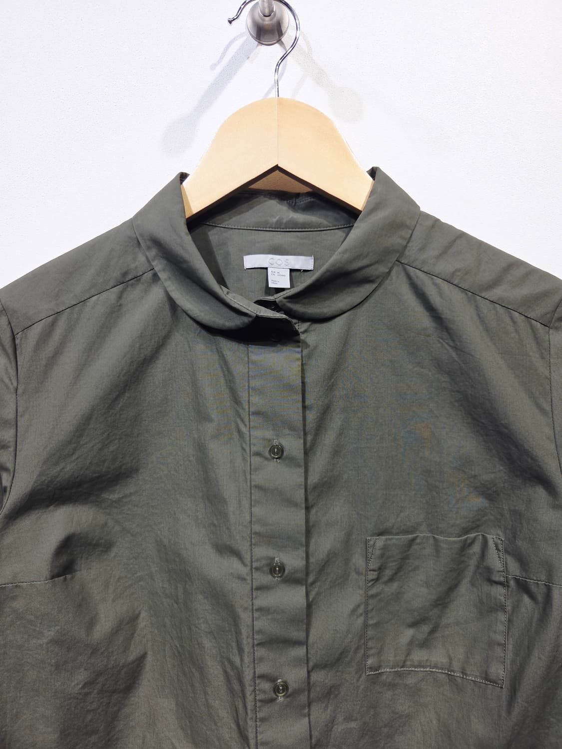 COS 코스 둥근카라 코튼 셔츠 상품이미지3