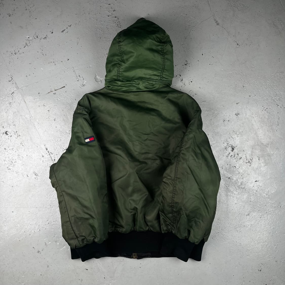 빈티지 타미힐피거 리버시블 봄버 자켓 상품이미지4
