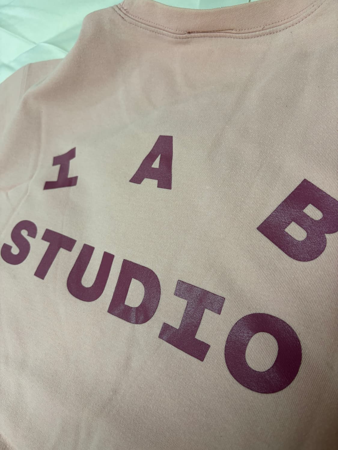 IAB STUDIO x Worksout Sand Pink T-Shirt 상품이미지4