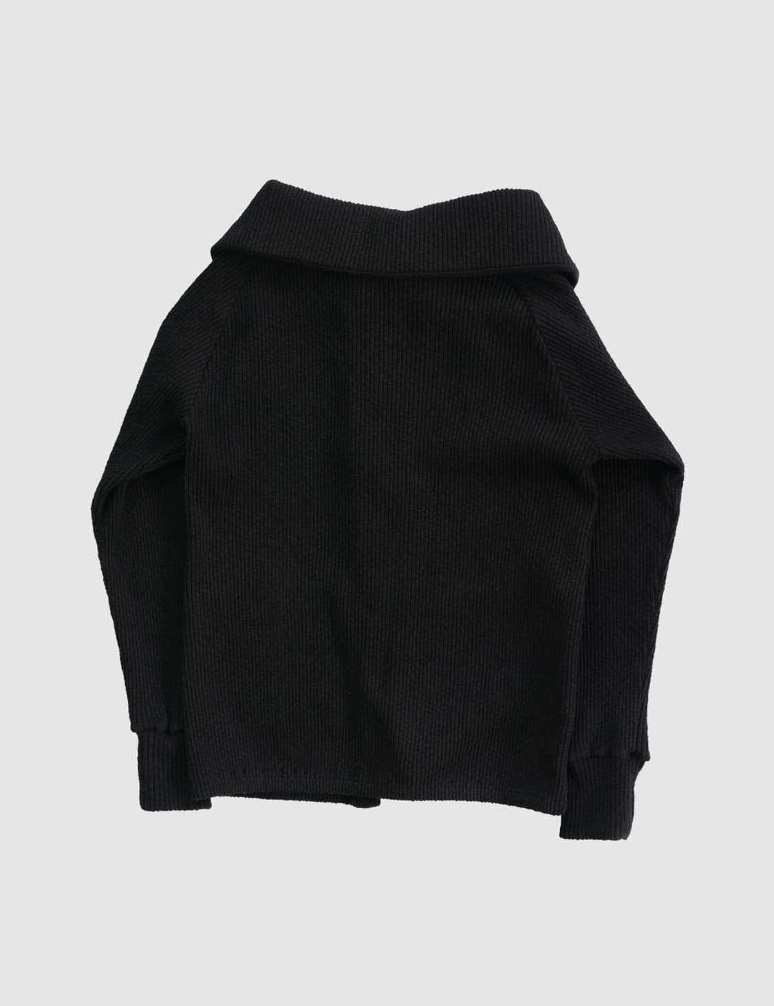 인앤양인하모니 Double button Cardigan, Black 상품이미지3