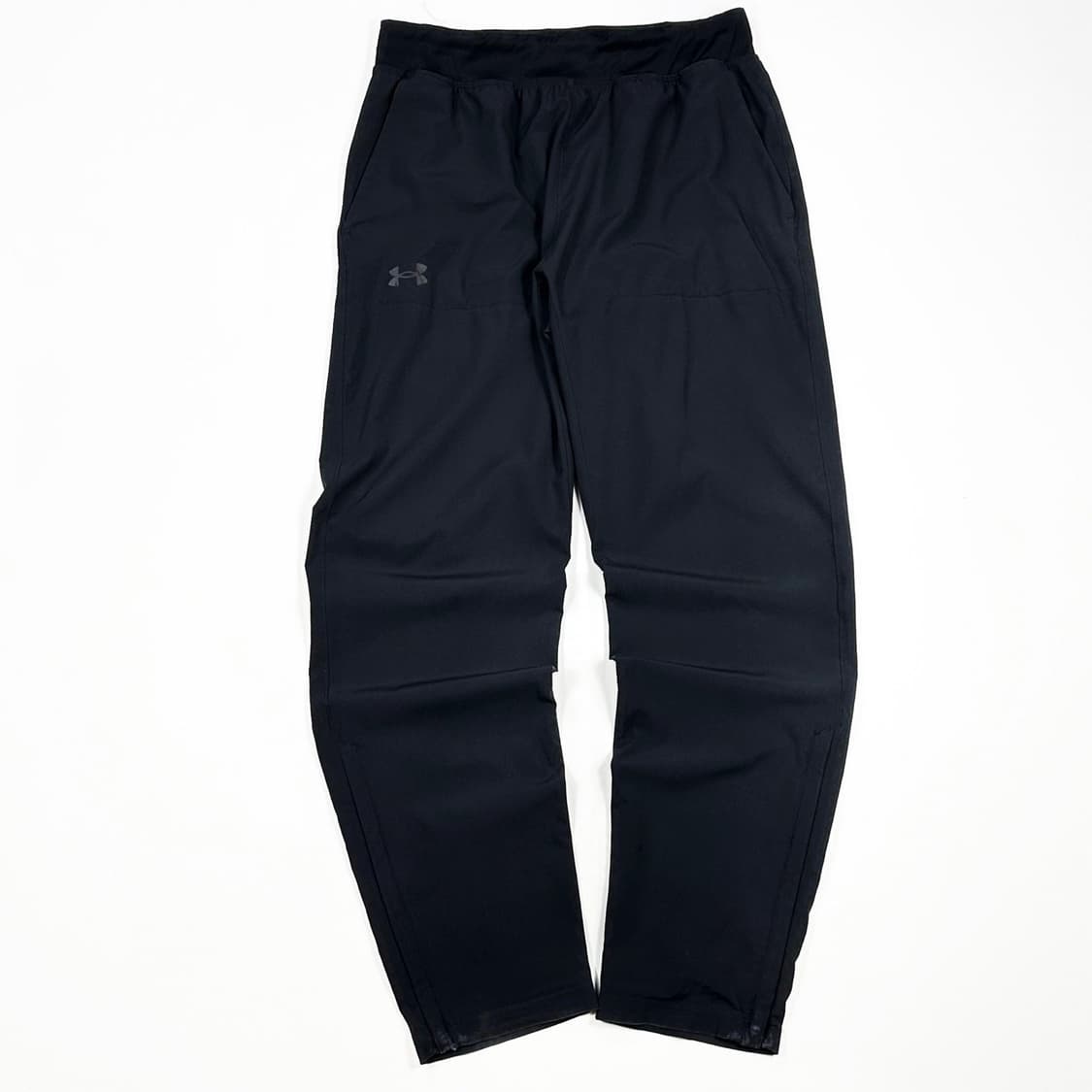 언더아머 로고 트레이닝 블랙 우븐팬츠 (L) 상품이미지3