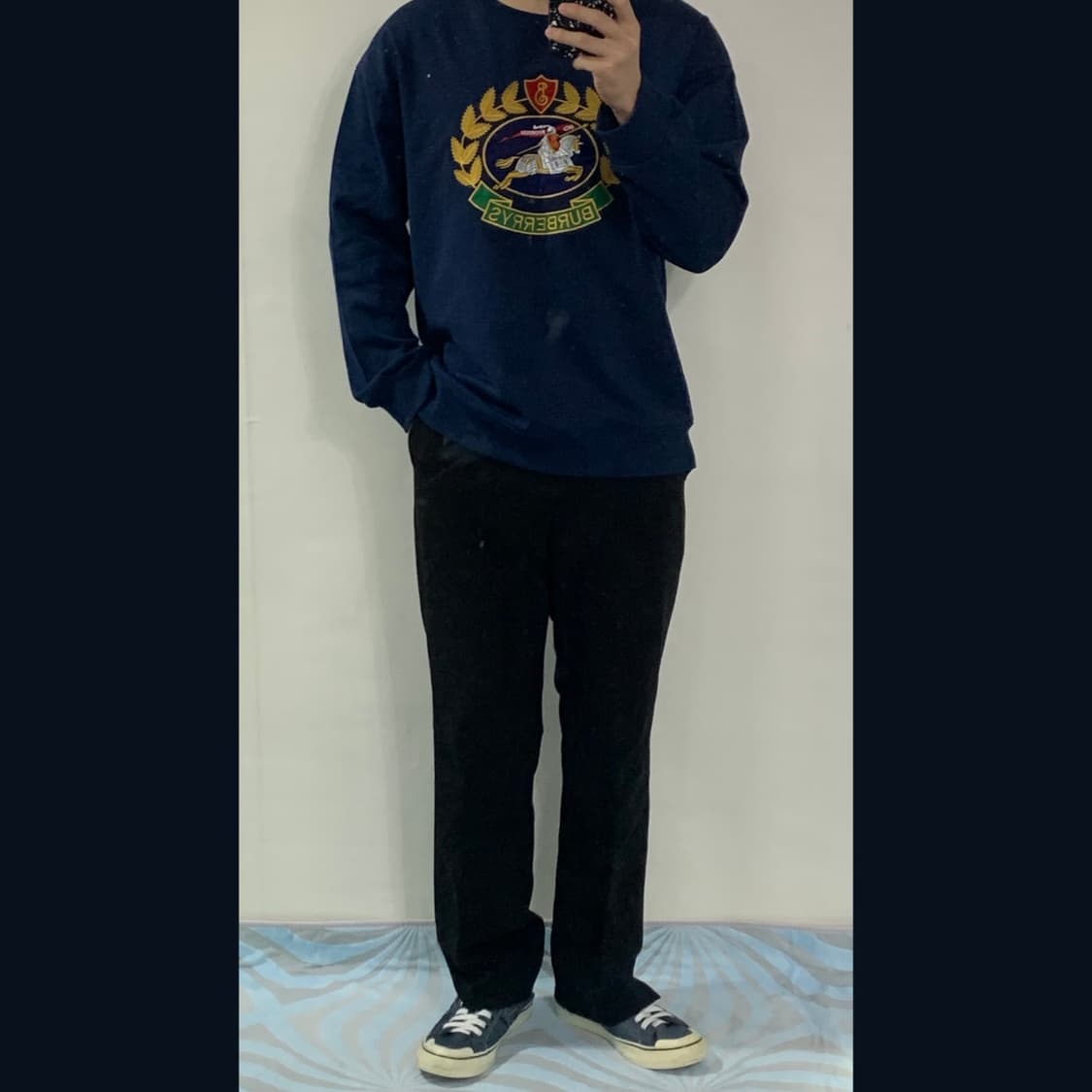 새상품 버버리 아카이브 빅로고 맨투맨(정품) 상품이미지2