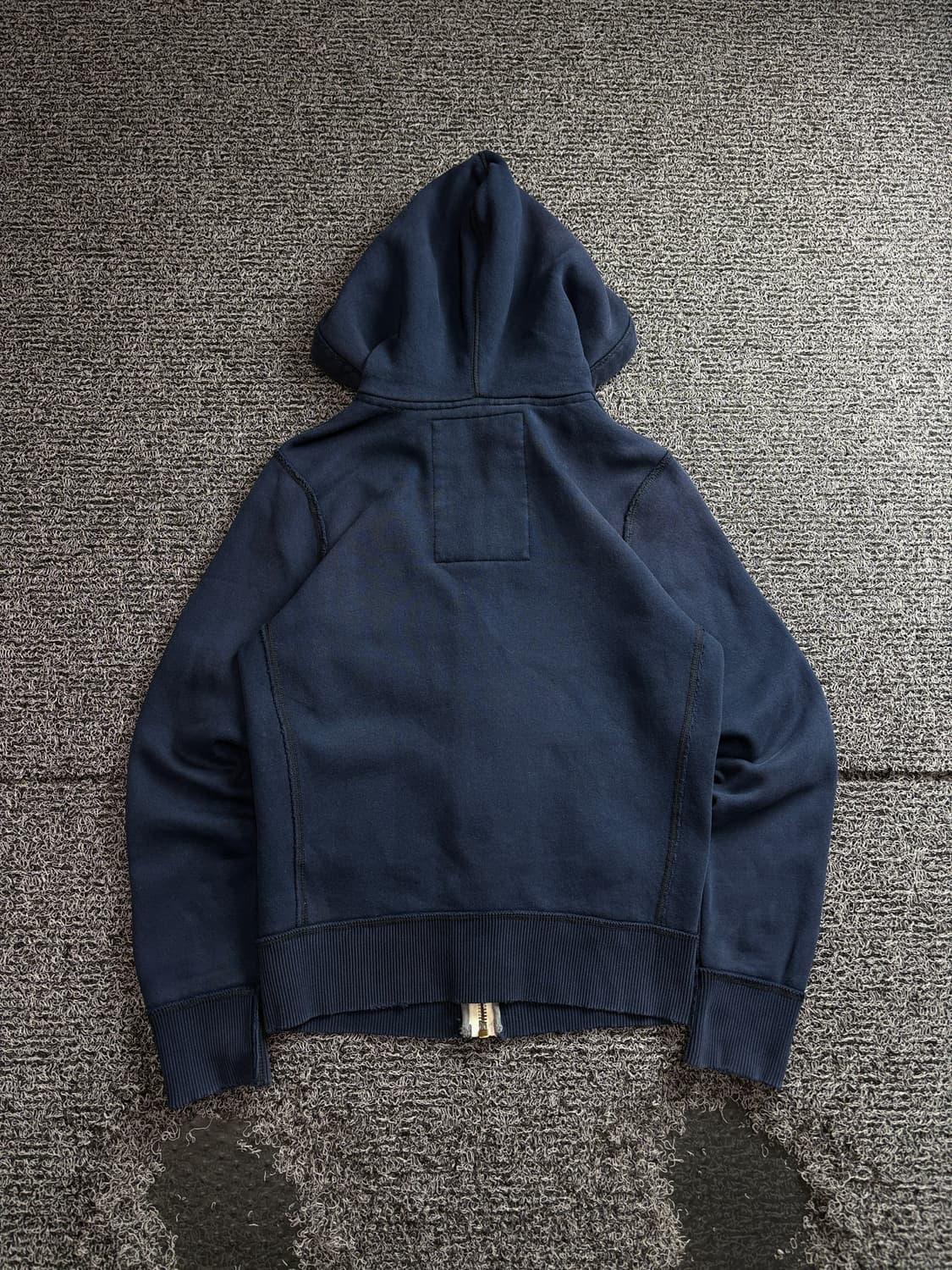 아베크롬비 앤 피치 자수로고 네이비 후드 집업 3592 상품이미지4