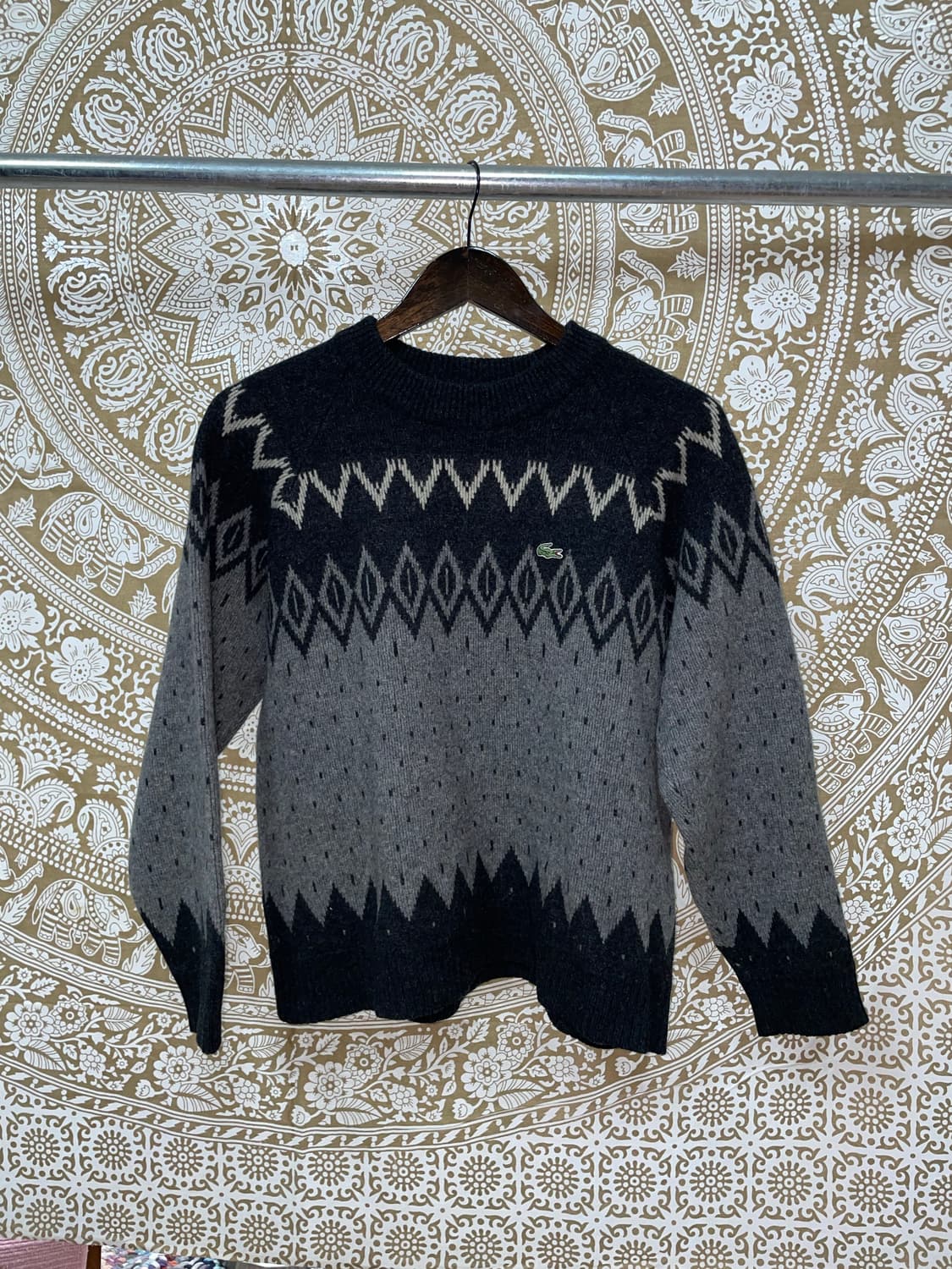 라코스테 여성 에스닉 자수 니트 상품이미지3