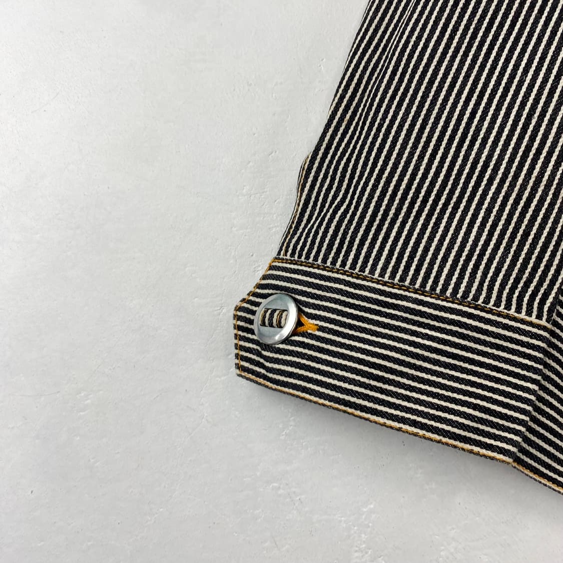 Jpn 빈티지 쿨뢰르 아라 모드 히코리 워크 자켓 (100) 상품이미지6