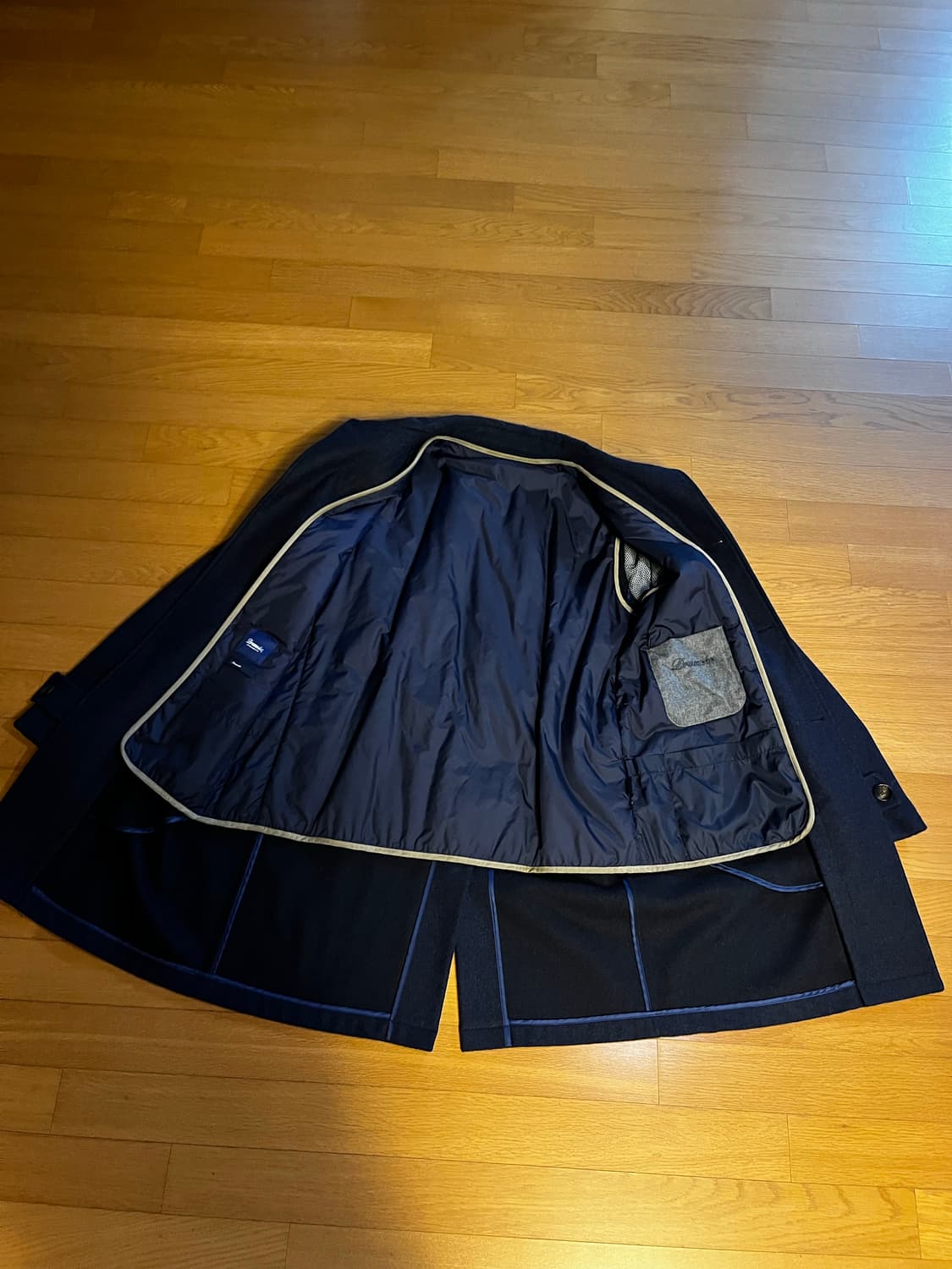 드루모어 네이비 코트  상품이미지2