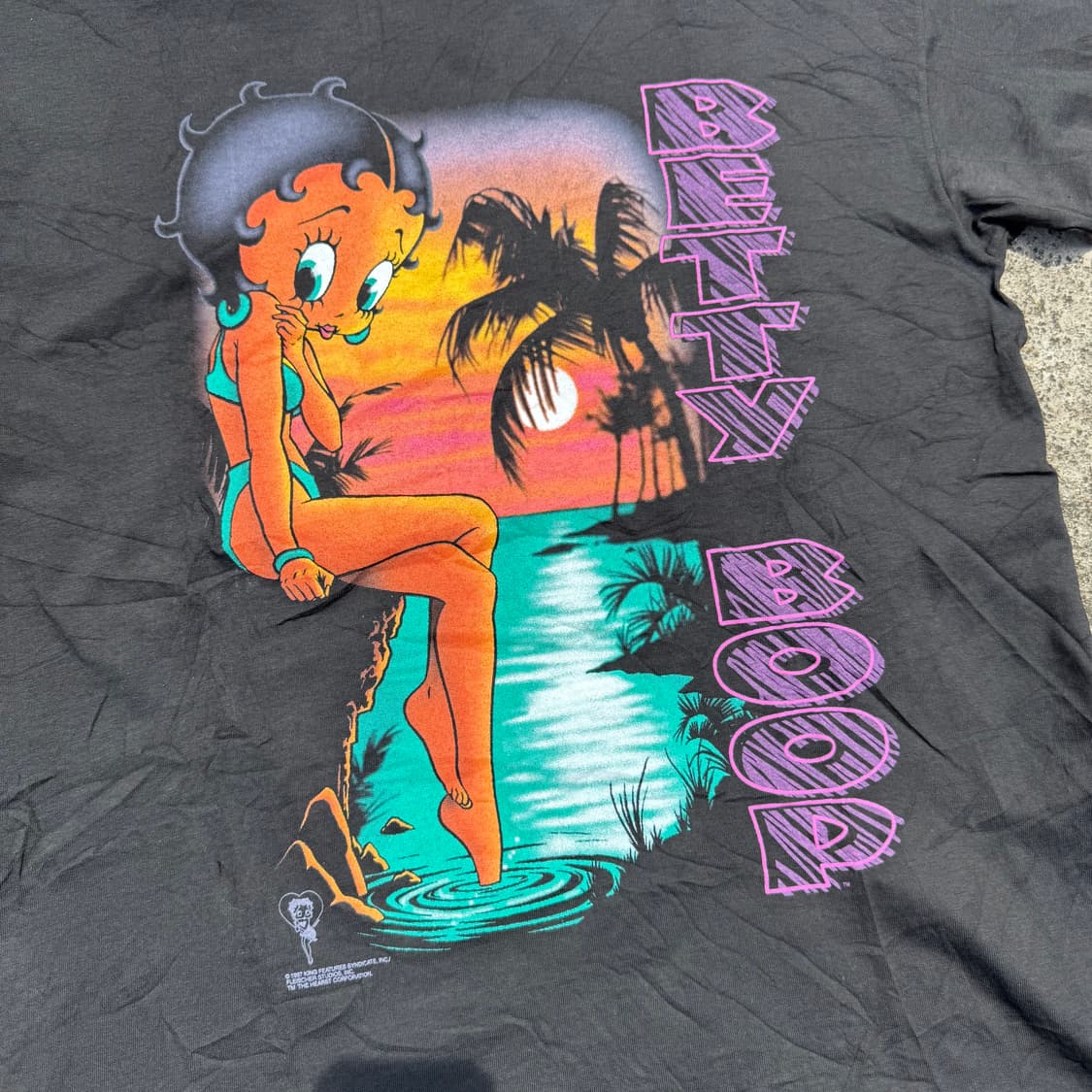 [L] 90s Betty Boop 베티붑 반팔티 상품이미지5
