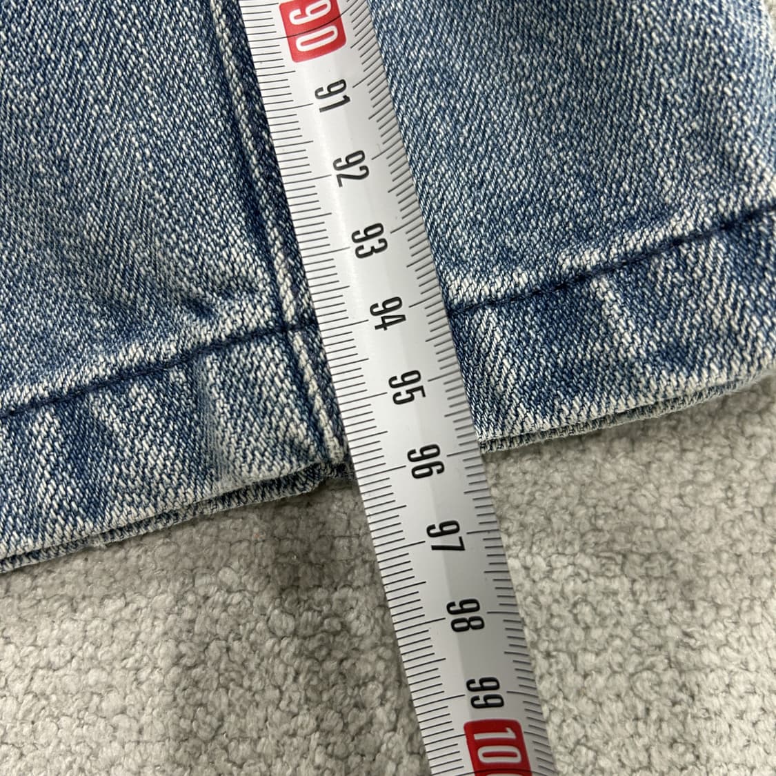 준지 y2k 펑크룩 데님팬츠 m 상품이미지7