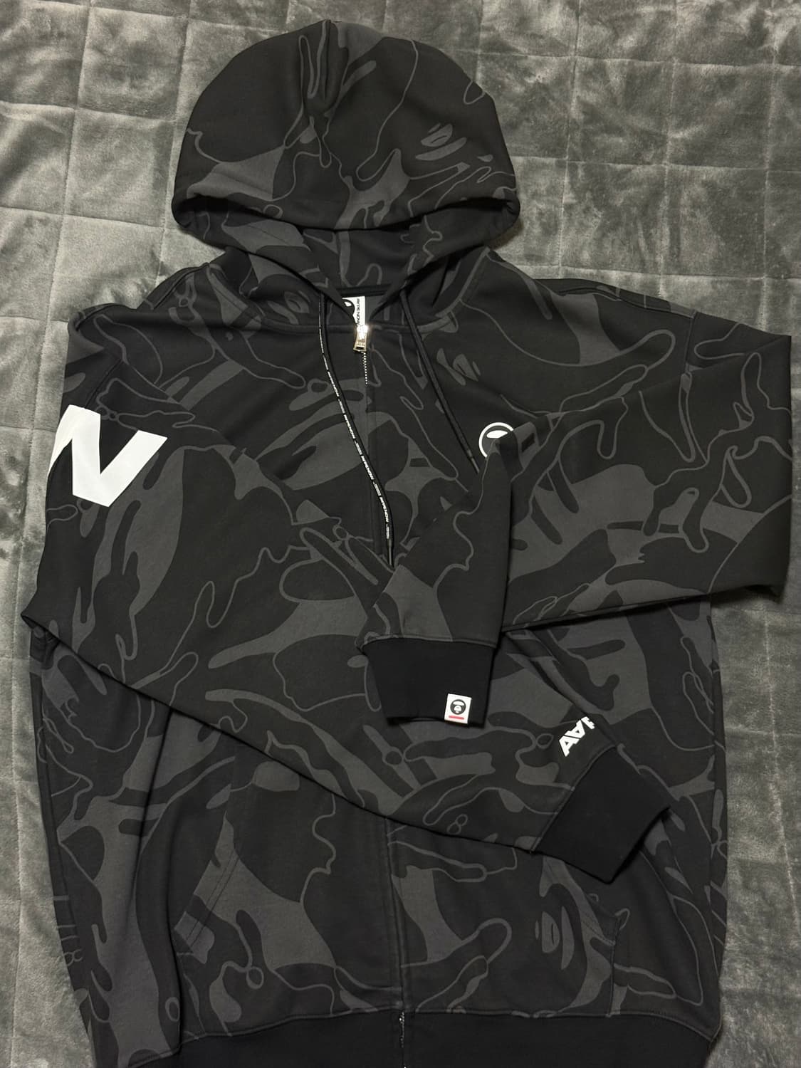 배이프 에이프 후드집업 XL 상품이미지1