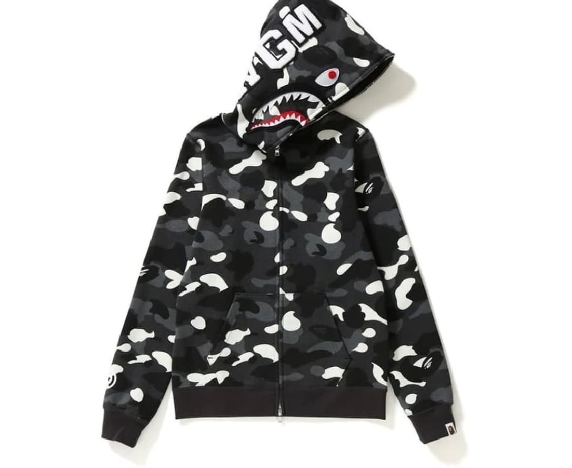 베이프 야광 샤크후드 상품이미지1