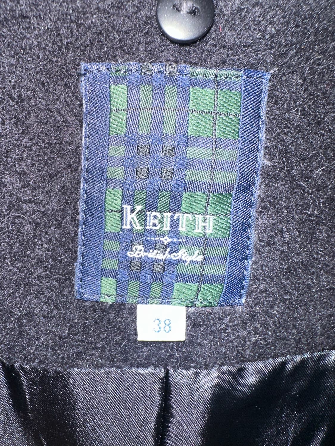 키이스 울코트 블랙 38사이즈 상품이미지5