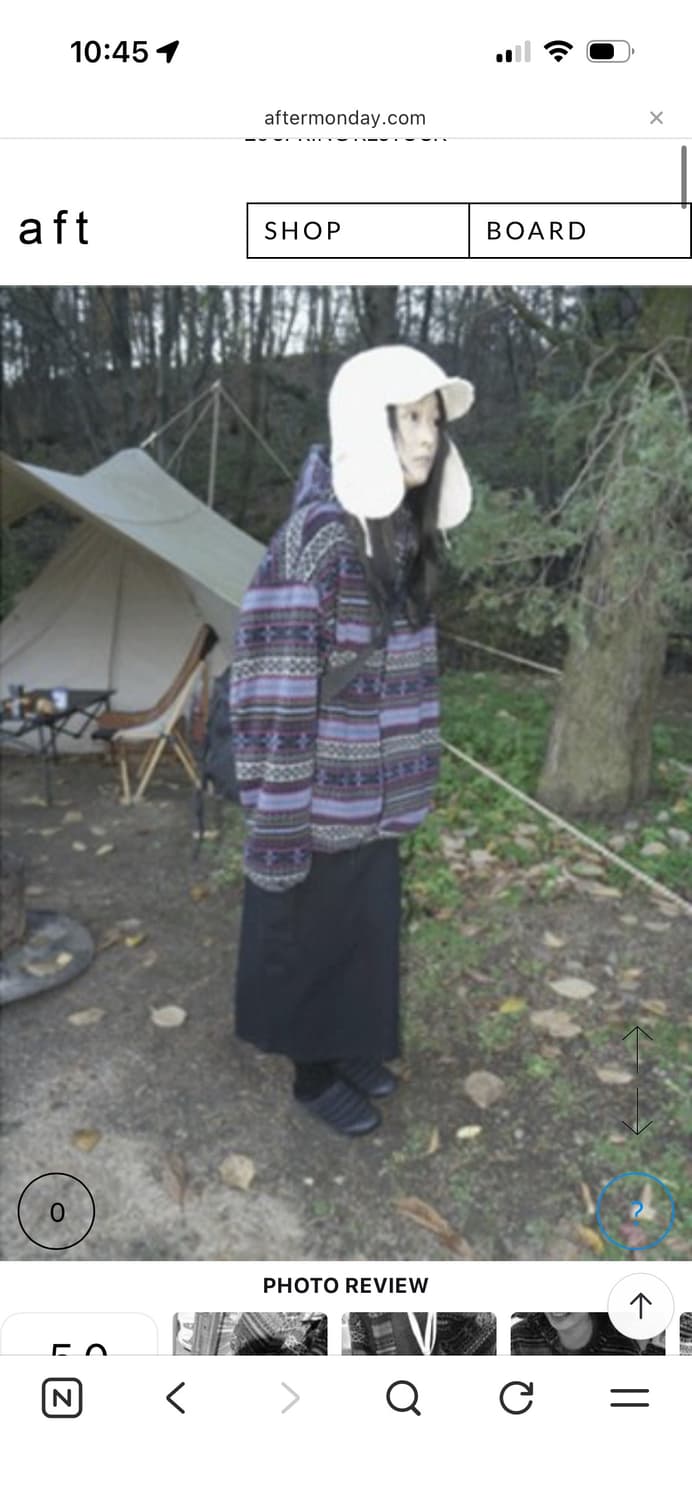 애프터먼데이 후리스집업 판매 상품이미지1